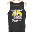 Bagger Papa Baggerfahrer Tank Top