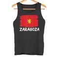 Bandera De Zaragoza Camiseta sin mangas