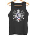 Barber Shop Pole Hairdresser & Barber Hipster Tank Top