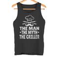 Bbq Der Mann Der Mythos Der Griller Lustiger Papaatertag Tank Top