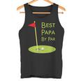 Best Dad By Paratertagsgeschenk Für Papa-Golfer Tank Top