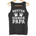 Bester Hunde Papa Lustigateratertag Geschenk Herren Tank Top