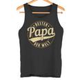 Bester Papa Der Weltatertag Geschenk Tank Top