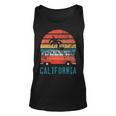California Retro Surf Bus Vintage Van Surfer & Sufing Tank Top