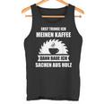 Carpenter's Craftsman Master Slogan Tank Top