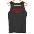 Certified Hater Aesthetic Hater Meme Camiseta sin mangas