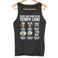Cerveza Hombre Cosas Que Hago En Mi Tiempo Libre Cerveza Camiseta sin mangas