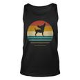 Chihuahua Dog Retro Vintage 60S 70S Silhouette Breed Tank Top