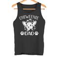 Chiweenie Papa Lustiger Chihuahua Süßer Hund Besitzer Spruch-Geschenke Tank Top