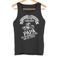 Chopper Motocross Ich Bin Ein Motorrad Fahrender Papa Tank Top