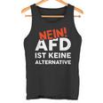 Cooles Mit Spruch Gegen Afd Rassismus Gewalt & Hass Tank Top