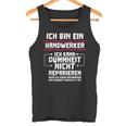 Craftsman Personalised Slogan Tank Top