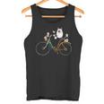 Cycling Cat I Cat Print Cat Fun Tank Top