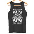 Damen Holzfäller Kettensäge Im Wald Papa Holz Geschenk Fun Mit-Ausschnitt Tank Top