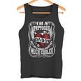 Damen Ich Bin Ein Tätowierter Papa Lustiges Tattoo Geschenk Mit-Ausschnitt Tank Top