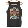 Damen Ich Bin Nicht Im Ruhestand Ich Bin Einollzeit-Opa Lustiger Papa Im Ruhestand Mit-Ausschnitt Tank Top