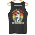 Damen Ich Habe Ein Monster Erschaffen Das Sie Mich Papa Nennt Softball Baseball Love Mit-Ausschnitt Tank Top