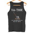 Damenathoratertagatertag Geschenk Papaater Mit-Ausschnitt Tank Top