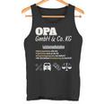 'Das Geschenk Für Den Großfater Opa Gmbh' 'The For The Grandfather Grandpa Gmbh Tank Top