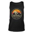 Denali National Park Alaska Retro Hiking Camping Tank Top