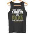 Der Beste Angler Und Papaateratertag Geschenk Herren Tank Top