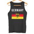 Deutschland Flagge Mit Wappen Deutschland Flagge I Love Deutschland Tank Top