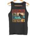 Día Del Padre Marido Papá Dj Leyenda Dj Disco Jockey Música Camiseta sin mangas