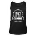 Dibs The Drummer For Drummers Tank Top
