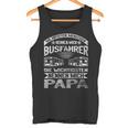 Die Wichtigsten Nennen Mich Papa Work Busfahrer Tank Top