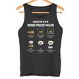 Dinge Die Ich In Meiner Freizeit Mache Stratratrabahn German Tank Top