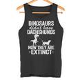 Dinosaurier Didn't Have Dackel Kinder Doxie Hund Papa Wiener Tank Top