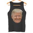 Donald J Trump Das Gesicht Des Präsidenten Auf Einem Meme Tank Top