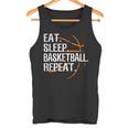 Eat Sleep Basketball Repeat For Basketball Fan Tank Top