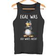 Egal Was Ich War's Nicht Angrvter Penguin Tank Top