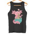 Me Encantan Los Fideos Y El Axolotl Kawaii Anime Kawaii Camiseta sin mangas
