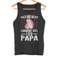 Father Father's Day Children's Ich Hab Dich Ganz Doll Ich S Tank Top