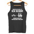 Forklift Ich Wollte Schon Immer Was Mit Menschen Machen Machen Tank Top