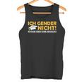 Ich Gender Nicht Ich Habe Einen Schulabschluss Green Tank Top