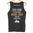 Tractor Fan Ich Liebe Meine Wrau Tank Top