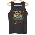 Gamer Papa Wie Ein Normapa Außeriel Coolerideo Players S Tank Top