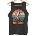 Happy Daddy Saurus T-Rex Dinosaurieratertag Dinosaurier Papa Tank Top