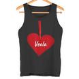 Hearteola – I Loveeola Personalisiertes Geschenk Tank Top