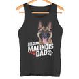 Herren Belgischer Malinois Hund Papa Belgischer Schäferhund Hundebesitzer Papa Tank Top