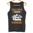 Herren Camping Papaateratertag Wohnwagen Wohnmobil Camper Tank Top