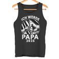 Herren Ich Werde Papa 2025Atertag Ich Werde Baldater Tank Top