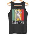 Herren Papa Bäratertag Retroater & Opa Geschenk Geburtstags Tank Top