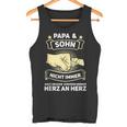 Herren Papa Sohn Familie Tank Top