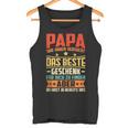 Herren Papa Undater Geschenk Lustiger Spruch Herrenatertag Tank Top