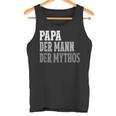 Herrenatertagsgeschenk Papa &Ater Atertag Spruch Tank Top