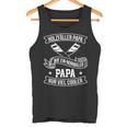 Holzfäller Papa Axt Spruch Säge Motorsäge Holzfäller Tank Top